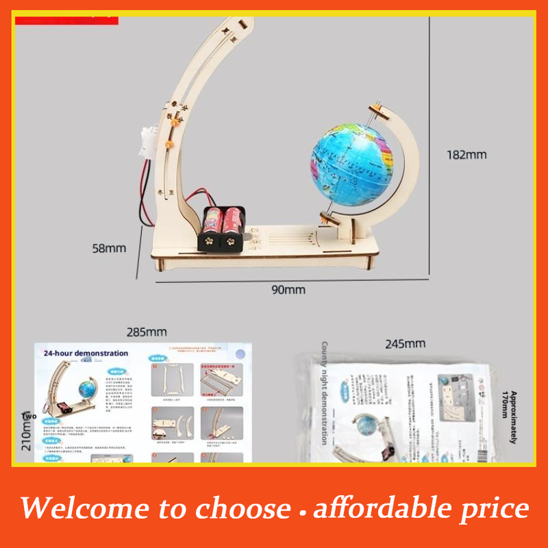 Educational Globe For Kids - []1 takım gündüz gece döngüsü bilim