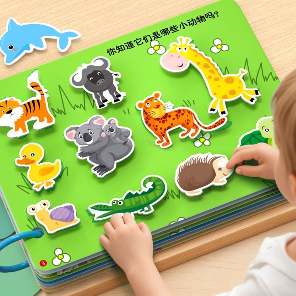 Kids Education Books - Dayanıklı 10 Sayfa Bebek Gözyaşı Kitabı