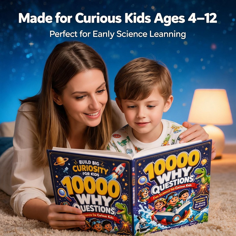 Kids Education Books - 10000 Neden Çocuklar İçin Bilim Ansiklopedisi