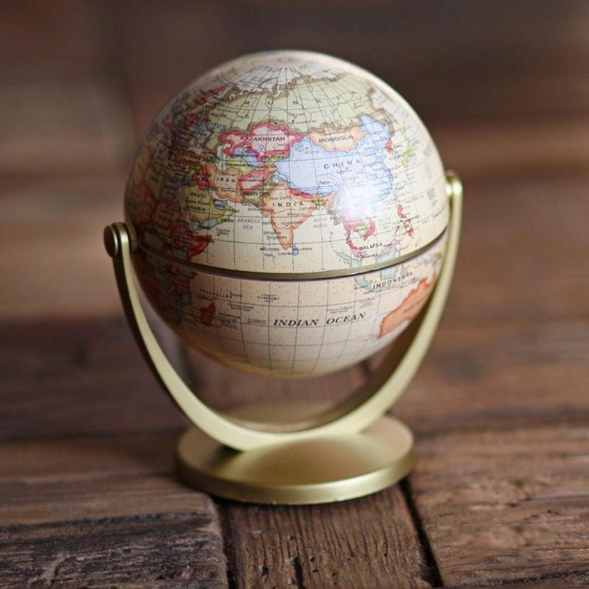 Educational Globe For Kids - İngilizce Versiyon Küre Süsü Dönen Dünya