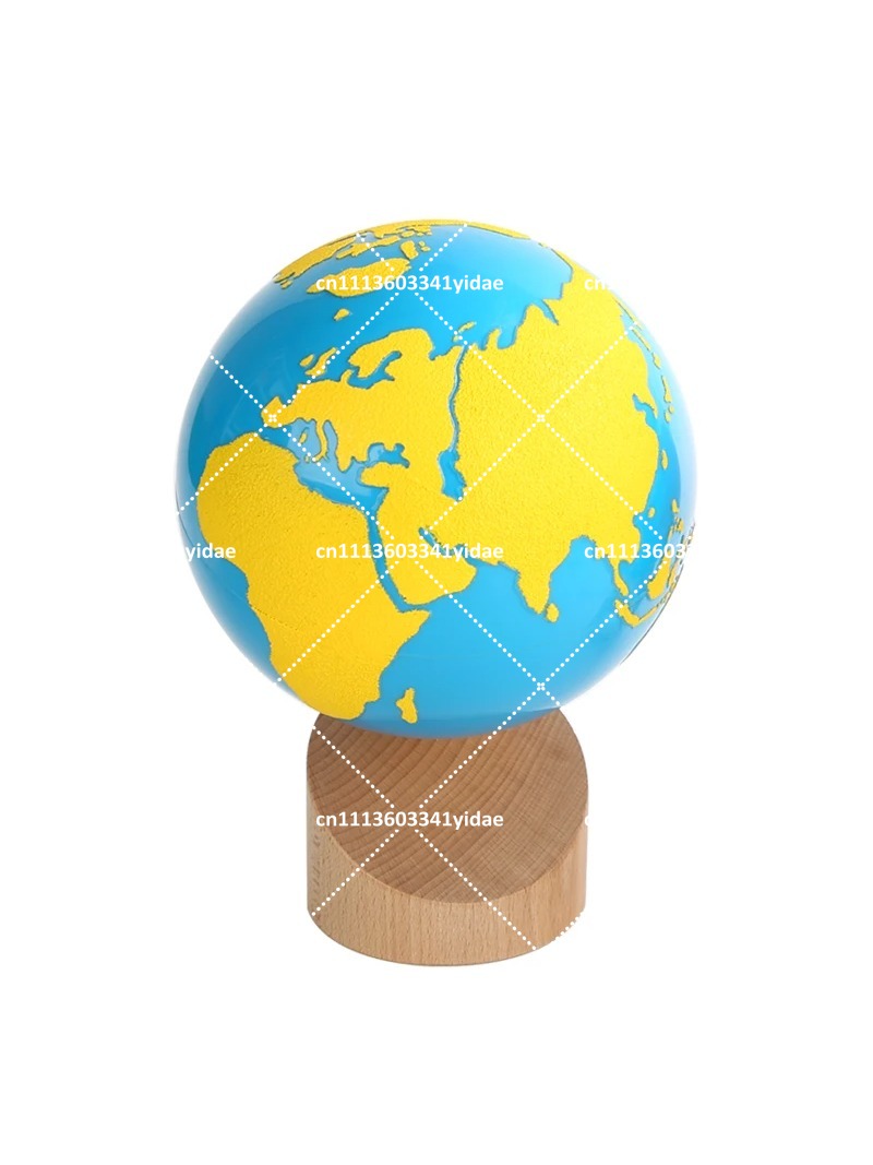 Educational Globe For Kids - Montessori Eğitim Küre Seti - Çocuklar