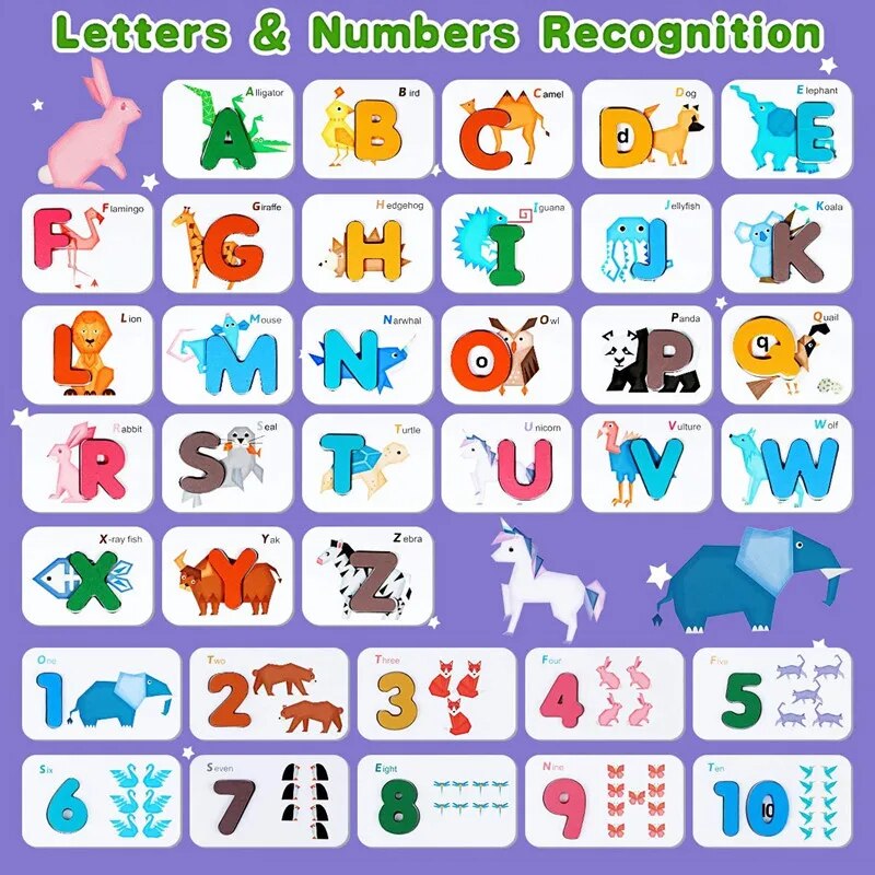 Montessori alfabe numaraları ç - Flash Card Alphabet incelemesi ve fiyatı