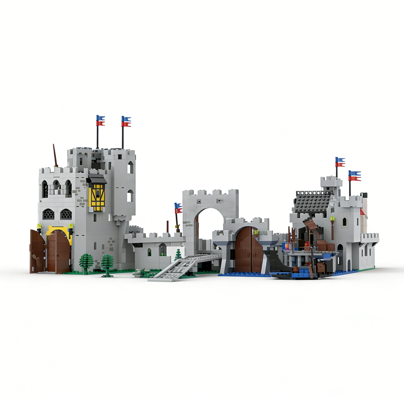 1534 adet MOC Kale Klasik Asla - Kingdom Kids Education incelemesi ve fiyatı