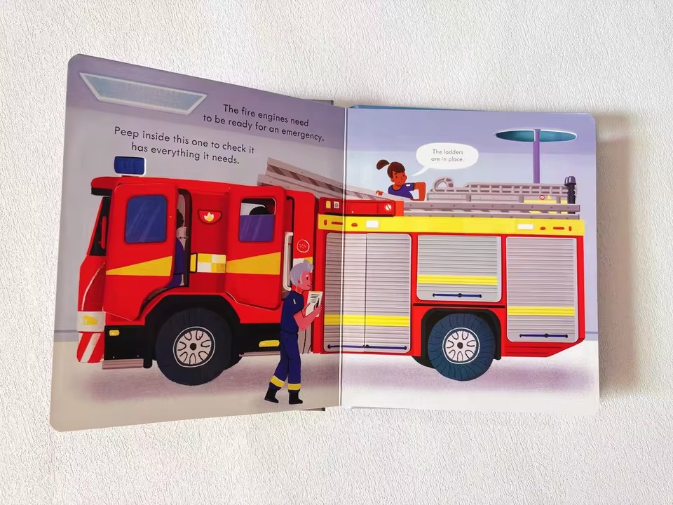 Usborne Yangın Söndürme Aracın - Kids Education Books incelemesi ve fiyatı