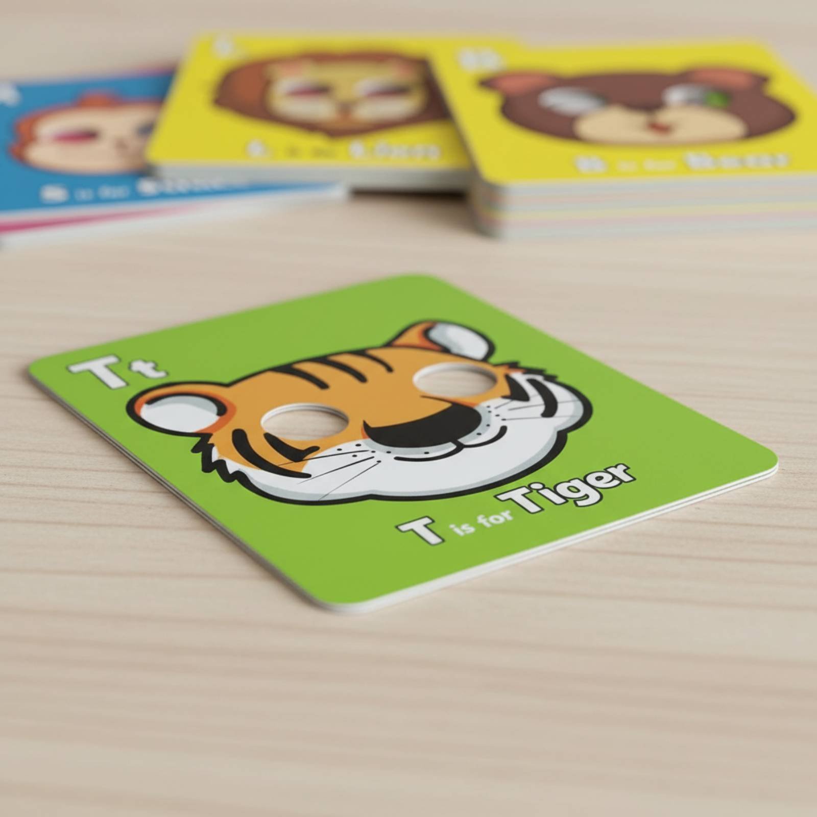 Yaratık Maskesi Flaş Kartları  - Flash Card Alphabet incelemesi ve fiyatı