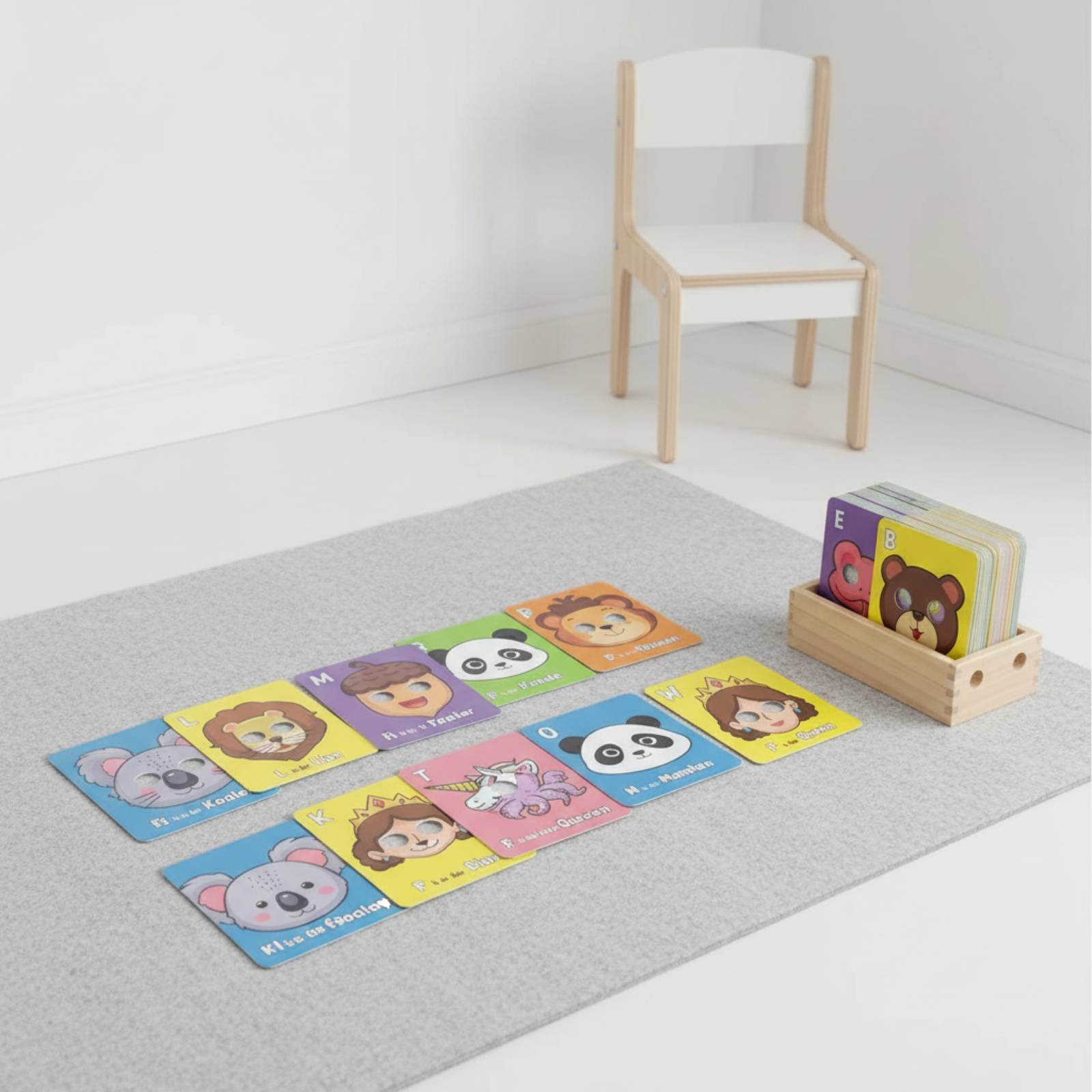 Yaratık Maskesi Flaş Kartları  - Flash Card Alphabet incelemesi ve fiyatı