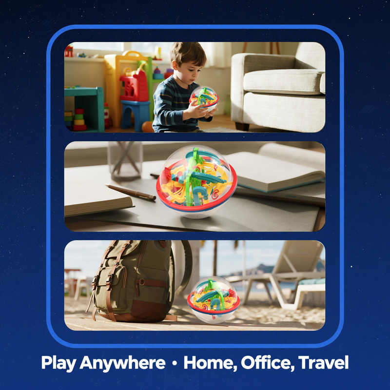 3D Sihirli Top Labirent Zeka A - Educational Globe For Kids incelemesi ve fiyatı