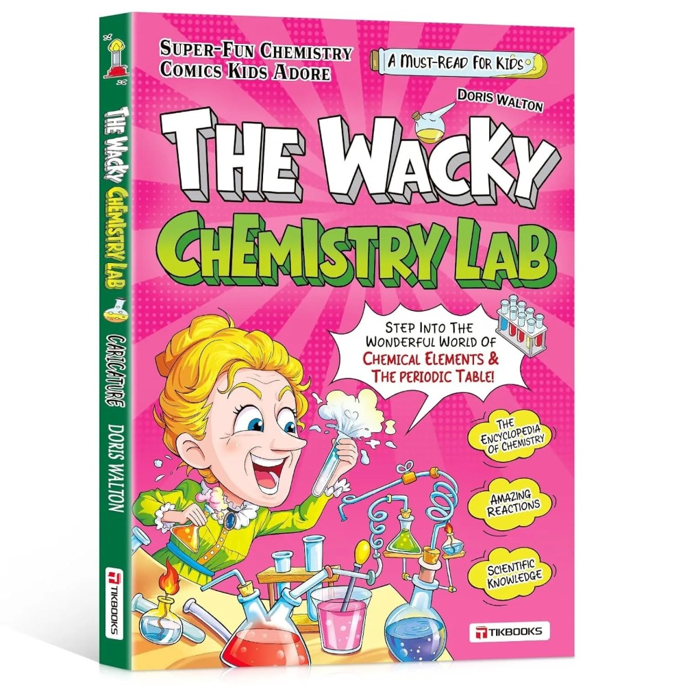 `The Wacky Chemistry Lab Engli - Kids Education Books incelemesi ve fiyatı