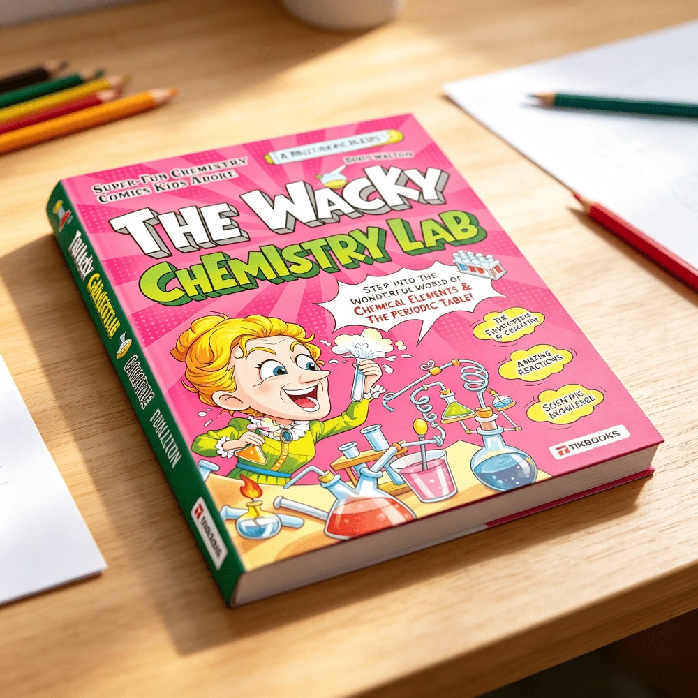 `The Wacky Chemistry Lab Engli - Kids Education Books incelemesi ve fiyatı