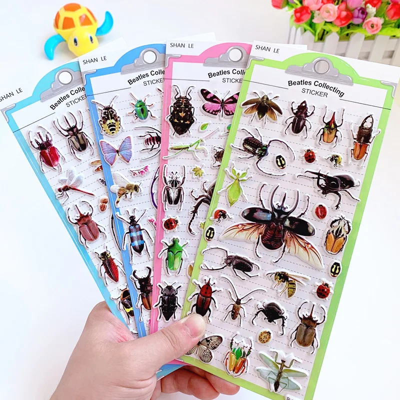 Sıcak Satış 3D Gerçekçi Böcek  - Kids Education Charts incelemesi ve fiyatı