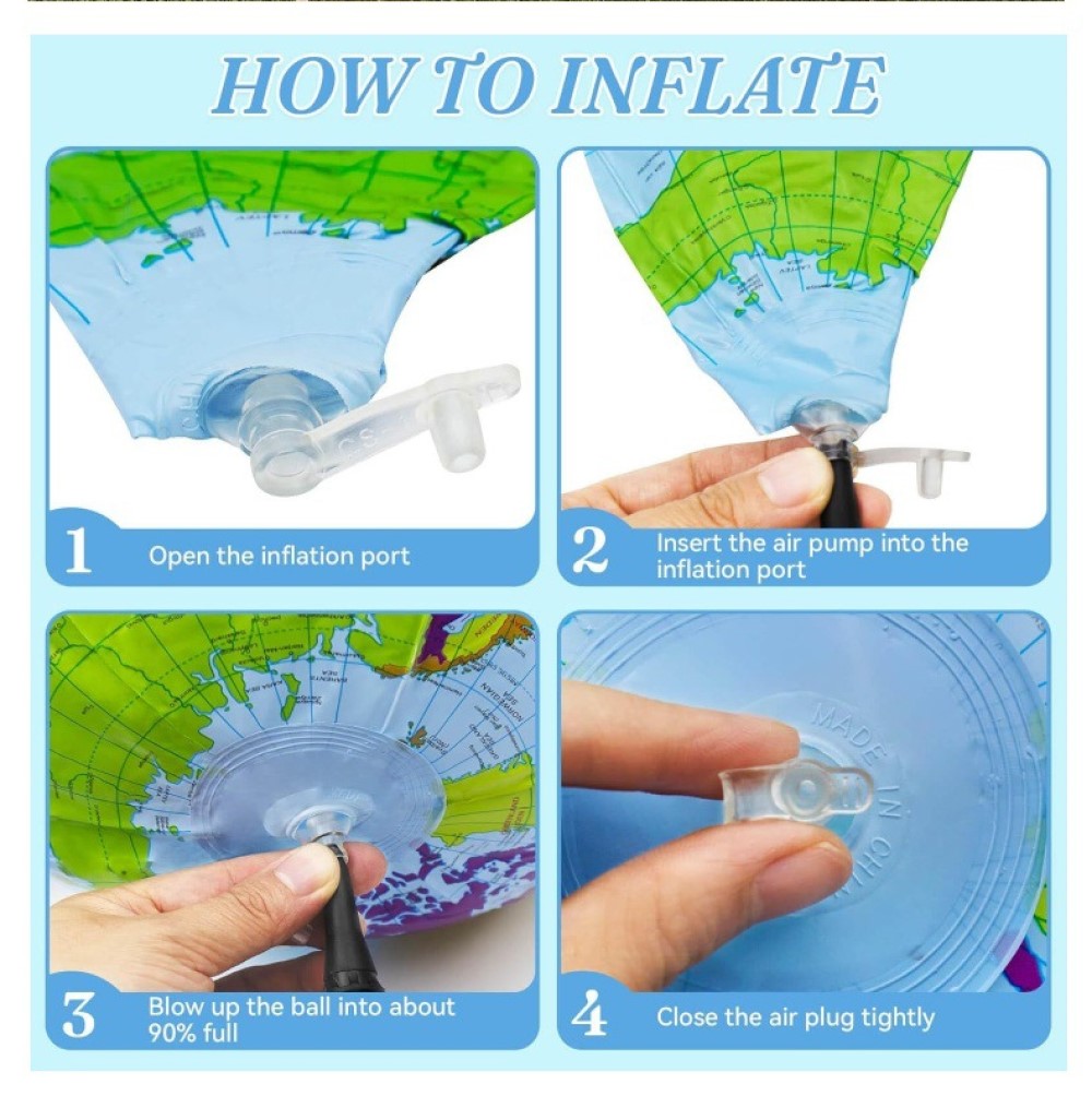30 cm Şişirilebilir Küre Plaj  - Educational Globe For Kids incelemesi ve fiyatı