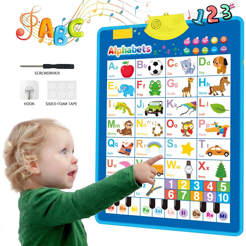 Elektronik İngilizce Alfabe Du - Kids Education Charts incelemesi ve fiyatı